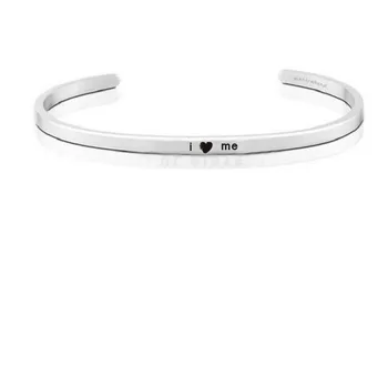 10PCS New Arrive Silver/Rose Gold Bracelet Letter I love me Bracelets & Bangles Cute Gift Bijoux Fashion Jewelry
10PCS New Arrive Silver/Rose Gold Bracelet Letter I love me Bracelets & Bangles Cute Gift Bijoux Fashion Jewelry