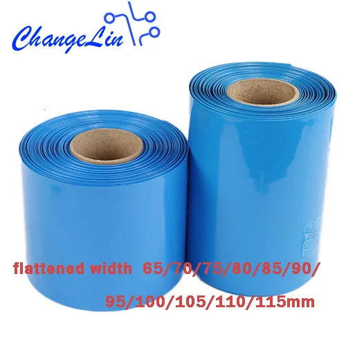 10 Meters 58 60 65 70 75 80 85 90 95 100 105 110 115 mm Blue Heat Shrink Heatshrink Tube for 18650 Battery Pack Wire Cable Wrap
10 Meters 58 60 65 70 75 80 85 90 95 100 105 110 115 mm Blue Heat Shrink Heatshrink Tube for 18650 Battery Pack Wire Cable Wrap