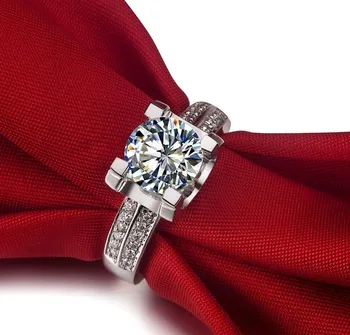Vintage Brilliant Solid 750 Gold Ring 2CT Synthetic Diamonds Ring Fine Gold Jewelry For Bridal Nice Anniversary Gift For Women
Vintage Brilliant Solid 750 Gold Ring 2CT Synthetic Diamonds Ring Fine Gold Jewelry For Bridal Nice Anniversary Gift For Women