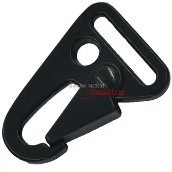 10 pcs / Lot 25mm 1" Sling Clips Spring Gate Snap Olecranon Hook Webbing Strap Gun Black Buckles
10 pcs / Lot 25mm 1" Sling Clips Spring Gate Snap Olecranon Hook Webbing Strap Gun Black Buckles