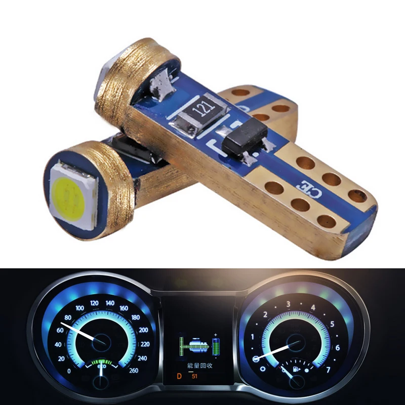 20-100pcs T5 LED Car Instrument Light Dashboard Indicator Lights Bulb Auto Interior Light 1SMD 3030 White Blue Pink Red DC 12V
20-100pcs T5 LED Car Instrument Light Dashboard Indicator Lights Bulb Auto Interior Light 1SMD 3030 White Blue Pink Red DC 12V