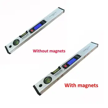 Digital Protractor Angle Finder Inclinometer Electronic Level 360 Degree with/without Magnets Level Angle Slope Test Ruler 400mm
Digital Protractor Angle Finder Inclinometer Electronic Level 360 Degree with/without Magnets Level Angle Slope Test Ruler 400mm