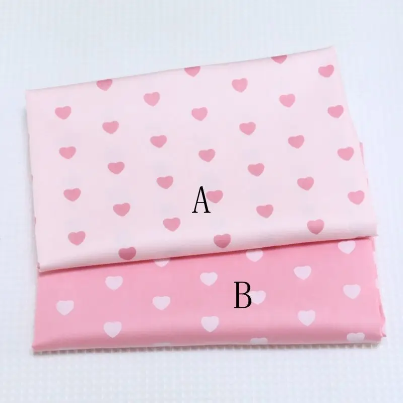 Delicate 1 Meter X 160CM Lovely pink heart 100% cotton Fabric Quilting Clothes Home Textile Bedding Sewing Doll Cloth DIY A86
Delicate 1 Meter X 160CM Lovely pink heart 100% cotton Fabric Quilting Clothes Home Textile Bedding Sewing Doll Cloth DIY A86