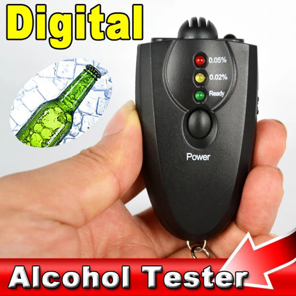 Alcohol Tester Professional Police Alert Breath Alcohol Tester Device Breathalyzer Analyzer Detector Test
Alcohol Tester Professional Police Alert Breath Alcohol Tester Device Breathalyzer Analyzer Detector Test