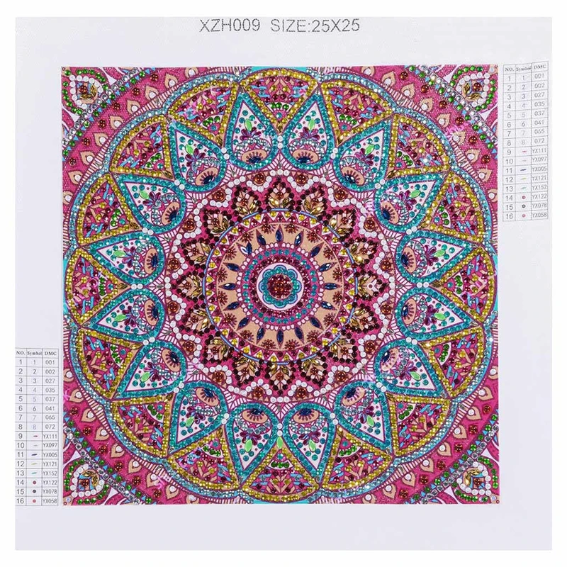 Home Decor Mandala Special Shaped Diamond Painting 5D DIY Embroidery Paintings Rhinestone Pasted Arts May1
Home Decor Mandala Special Shaped Diamond Painting 5D DIY Embroidery Paintings Rhinestone Pasted Arts May1
