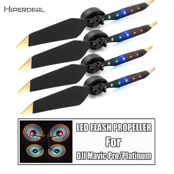 HIPERDEAL 2PCS LED Light Cool Flash Shine Propellers For DJI Mavic Pro Platinum Low Noise Quick Release Drone Accessories BAY03
HIPERDEAL 2PCS LED Light Cool Flash Shine Propellers For DJI Mavic Pro Platinum Low Noise Quick Release Drone Accessories BAY03