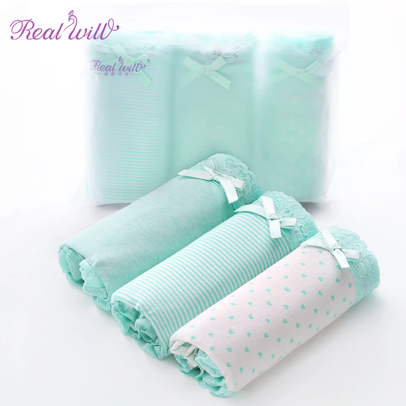 Realwill 3Pcs/lot Sexy Cotton Women's Panties Printed Briefs Lovely Girls Underwear Wholesale Multicolor Lingerie Intimates
Realwill 3Pcs/lot Sexy Cotton Women's Panties Printed Briefs Lovely Girls Underwear Wholesale Multicolor Lingerie Intimates
