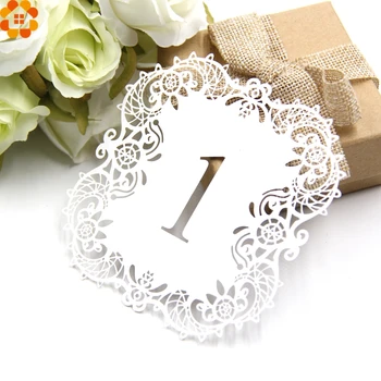 New!10PCS/Set Paper Card Wedding Table Numbers Table Cards Laser Cut Card Vintage DIY Wedding Decoration Event Party Supplies
New!10PCS/Set Paper Card Wedding Table Numbers Table Cards Laser Cut Card Vintage DIY Wedding Decoration Event Party Supplies