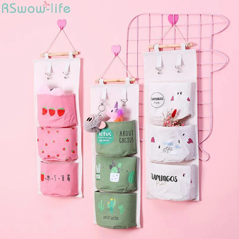 Cute Dormitory Receives Bagged Powder Maiden Bedroom Wall Hanging Sorting Sundry Storage Bags Housewares Home Organization Cute 
Cute Dormitory Receives Bagged Powder Maiden Bedroom Wall Hanging Sorting Sundry Storage Bags Housewares Home Organization Cute