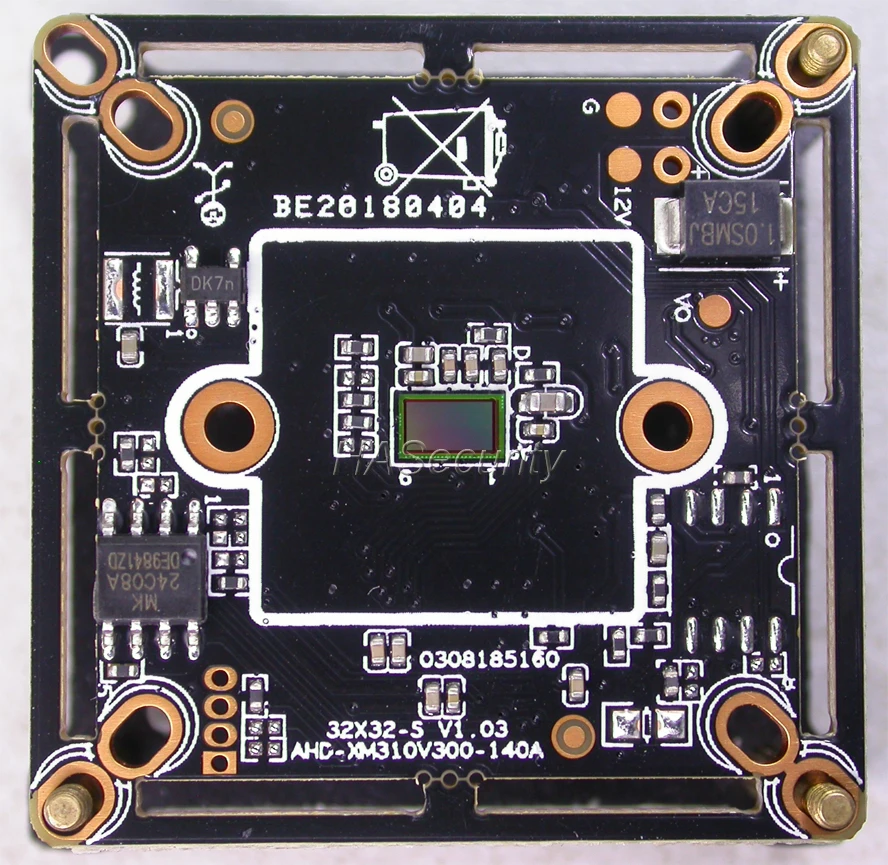 AHD-M (720P) 1/4" SP140A CMOS image sensor + ISP310 (XM310) CCTV camera PCB board module
AHD-M (720P) 1/4" SP140A CMOS image sensor + ISP310 (XM310) CCTV camera PCB board module