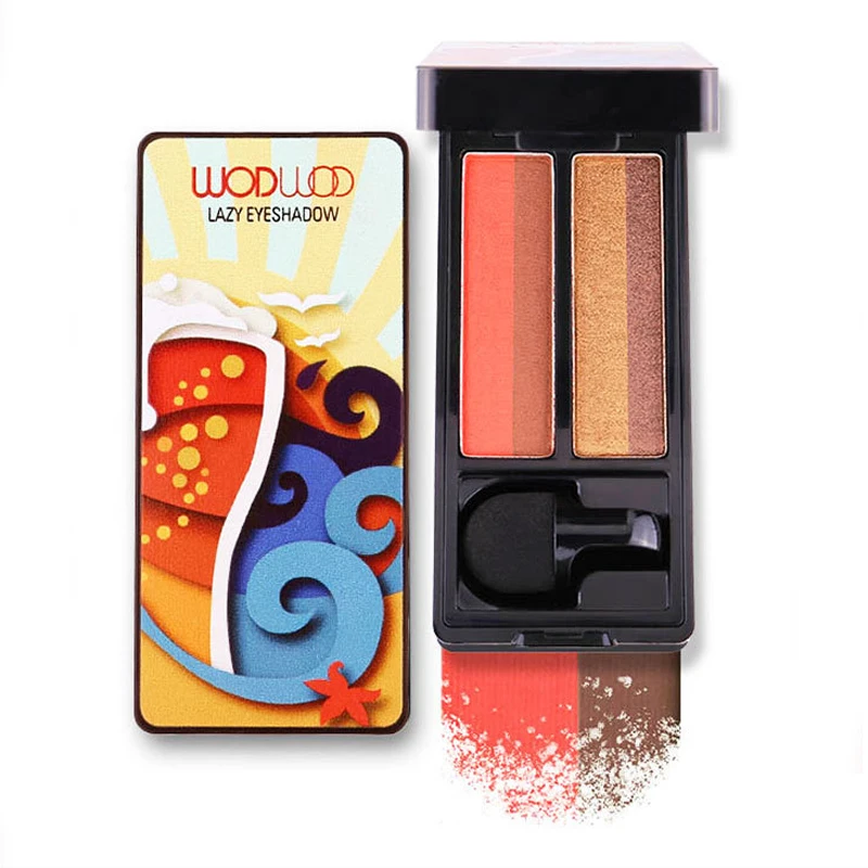 WODWOD brand Best sellers lazy people Eye shadow Girl series Double-deck Gradual change Four colors Eyeshadow disc Lasting
WODWOD brand Best sellers lazy people Eye shadow Girl series Double-deck Gradual change Four colors Eyeshadow disc Lasting