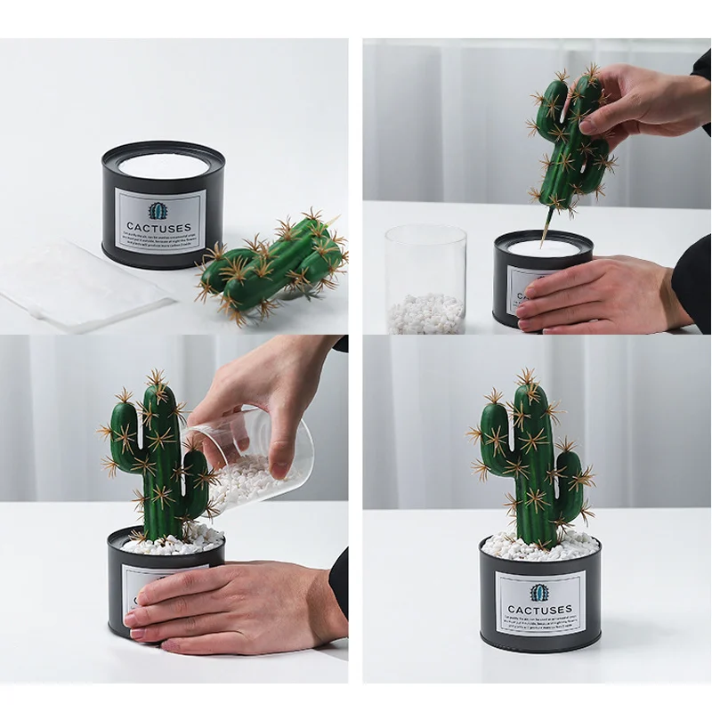 New Artificial Cactus in Iron Pots Small Potted Fake Faux Cacti for Home Decoration FP8 MA25
New Artificial Cactus in Iron Pots Small Potted Fake Faux Cacti for Home Decoration FP8 MA25