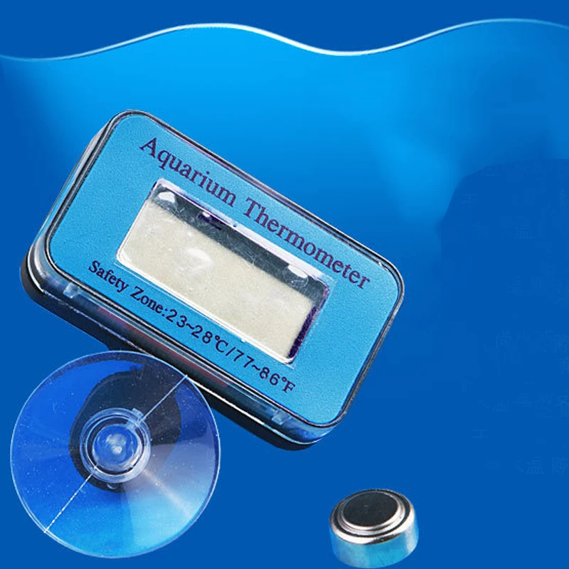 Digital LCD Aquarium Aquarium Thermometer Suction Cup Thermometer Diving Aquarium Thermometer
Digital LCD Aquarium Aquarium Thermometer Suction Cup Thermometer Diving Aquarium Thermometer