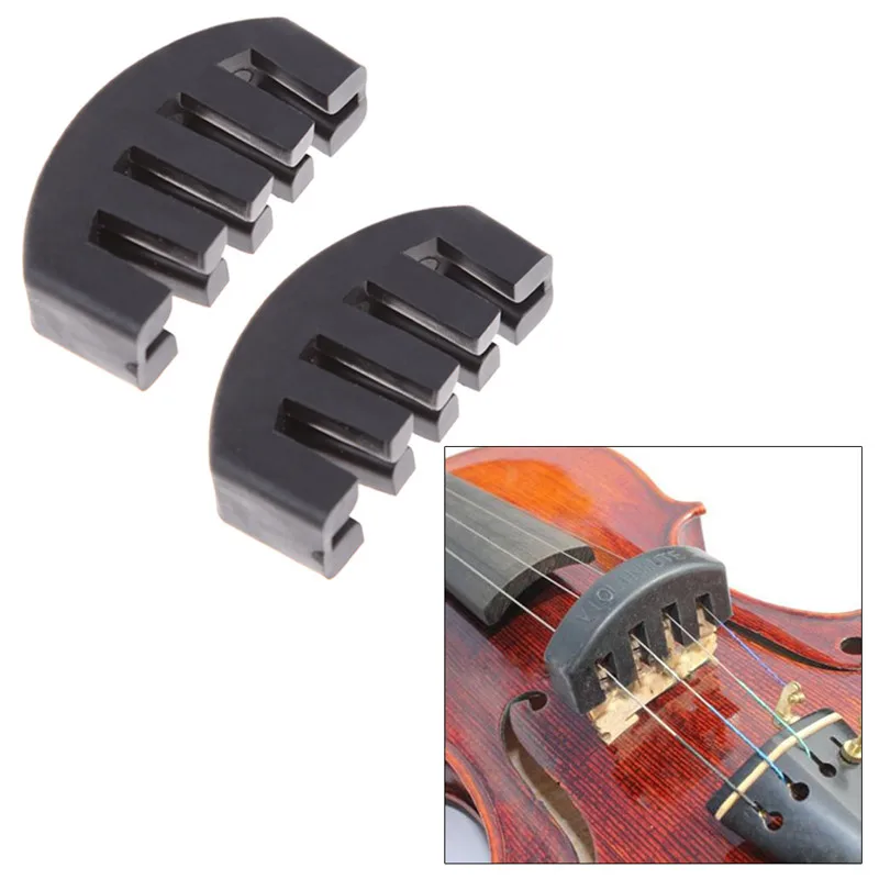 Professional Rubber Practice Five-prong Mute for 1/2 3/4 4/4 Violin Acoustic Electric Silencer Accessories | Спорт и развлечения