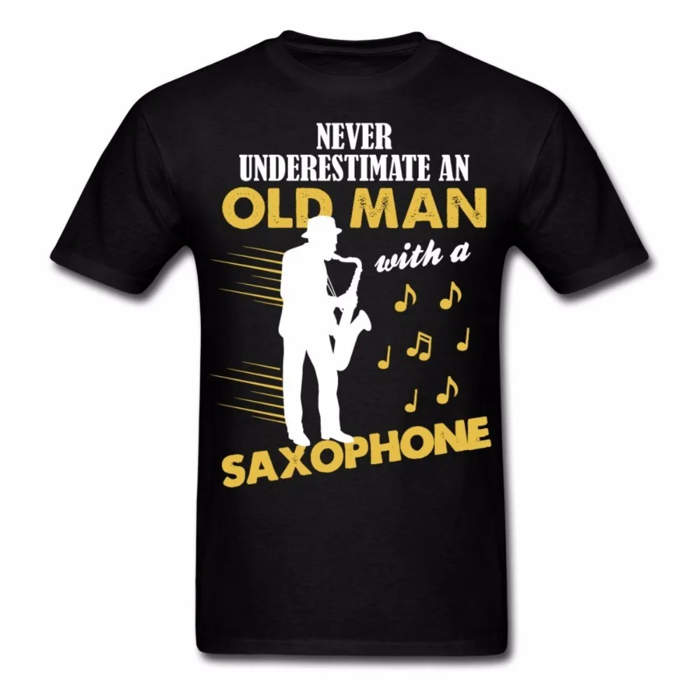 2019 New T-Shirts Men's High Quality Tee Never Underestimate An Old Man With A Saxophone 100% Cotton Classic T Shirt Sweatshirt
2019 New T-Shirts Men's High Quality Tee Never Underestimate An Old Man With A Saxophone 100% Cotton Classic T Shirt Sweatshirt