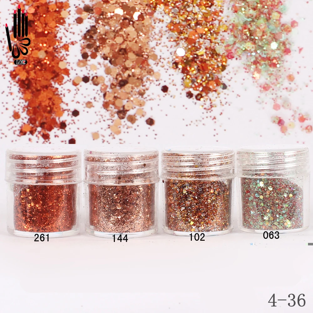For Nail Art 1 Jar/Box 10ml Nails 4 Bronze Gold Color Mix Nail Art Glitter Powder Sequins Powder For Nail Art 300 Colors 4-36 
For Nail Art 1 Jar/Box 10ml Nails 4 Bronze Gold Color Mix Nail Art Glitter Powder Sequins Powder For Nail Art 300 Colors 4-36