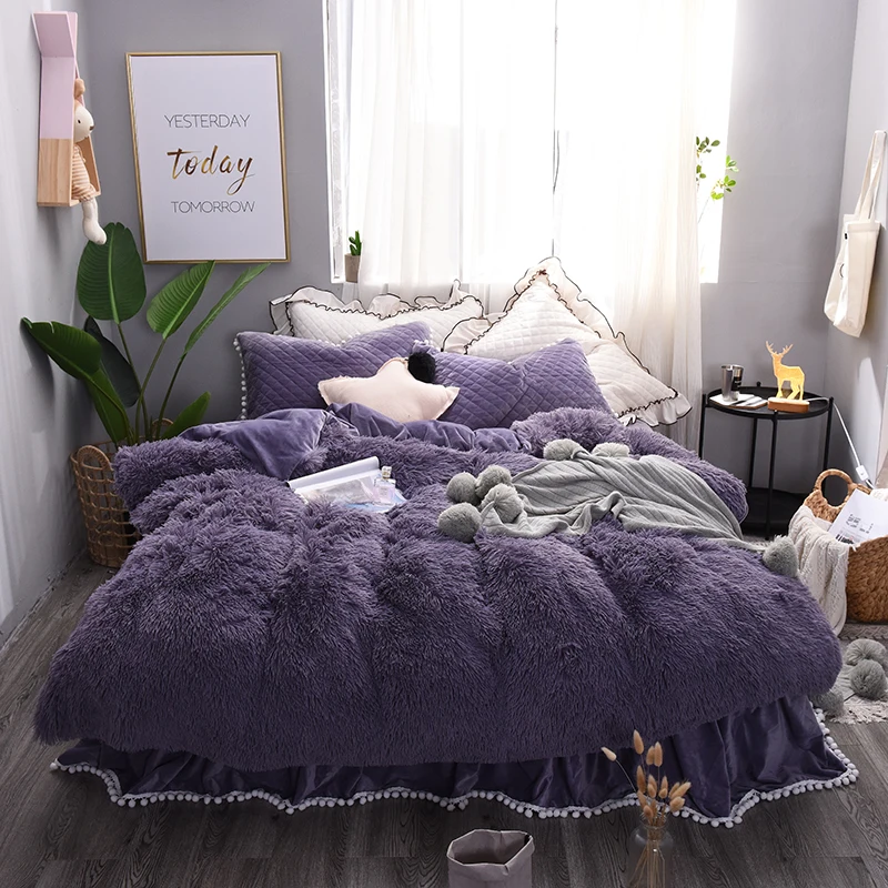 4Pcs AB Side Design Picking Fabric luxury bedding sets queen king size duvet cover set bed skirt set pillowcase bedclothes
4Pcs AB Side Design Picking Fabric luxury bedding sets queen king size duvet cover set bed skirt set pillowcase bedclothes