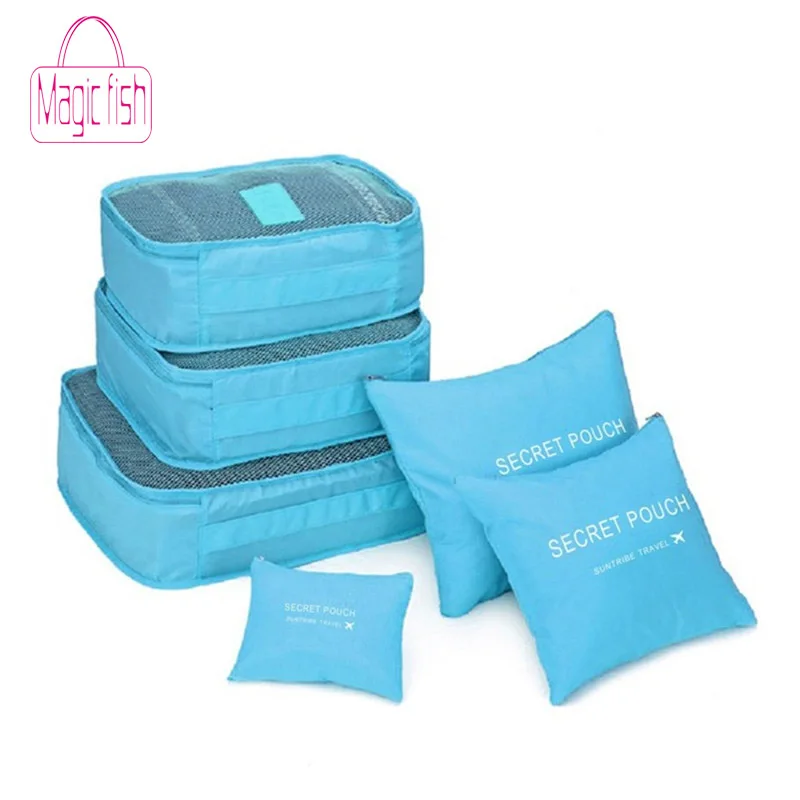 Magic Fish 2019 New Arrival 6PCS/Set Luggage Packing Organizer Set Travel Mesh Bag Organizer Cosmetic Bag Clothing Organiser
Magic Fish 2019 New Arrival 6PCS/Set Luggage Packing Organizer Set Travel Mesh Bag Organizer Cosmetic Bag Clothing Organiser