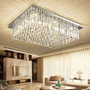 Simple modern LED rectangular living room crystal lamp bedroom 1 m 1.2 m hotel lobby ceiling lamp lighting fixture led crystal
Simple modern LED rectangular living room crystal lamp bedroom 1 m 1.2 m hotel lobby ceiling lamp lighting fixture led crystal