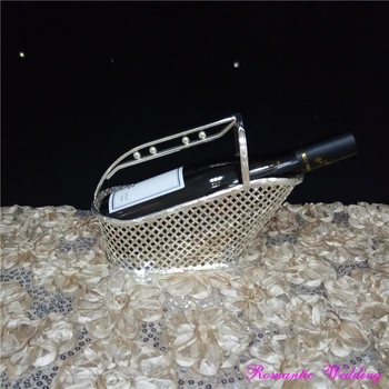 10Pcs A Lot Metal Wedding Wine Basket Centerpiece Wedding Event Party Decorations
10Pcs A Lot Metal Wedding Wine Basket Centerpiece Wedding Event Party Decorations