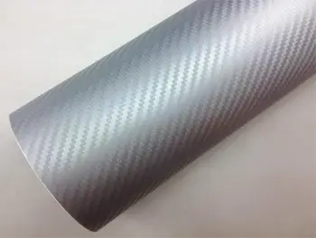 30CM x 1.27Meter Silver Carbon Fiber Vinyl Car DIY Wrap Sheet Roll Film Sticker Decal
30CM x 1.27Meter Silver Carbon Fiber Vinyl Car DIY Wrap Sheet Roll Film Sticker Decal