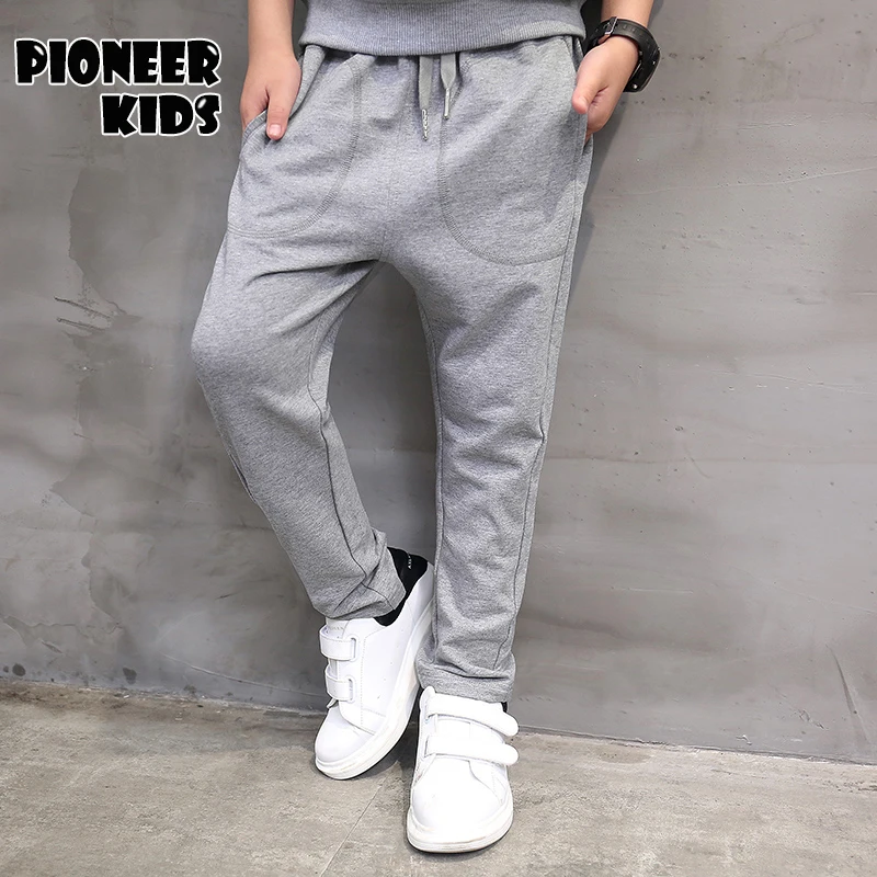 Pioneer Kids New 2017 Hot Sale 4-15T Children cotton pants Boys Casual Pants 2 Colors Kids Sports trousers Harem pants 6X652 
Pioneer Kids New 2017 Hot Sale 4-15T Children cotton pants Boys Casual Pants 2 Colors Kids Sports trousers Harem pants 6X652