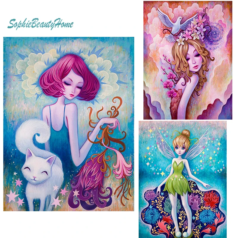 Sophie Beauty Home 5D Diamond Cartoon Girl Pendant Series Cross Stitch 3D Crystal Fully Decorated Diy Mosaic Pattern Home
Sophie Beauty Home 5D Diamond Cartoon Girl Pendant Series Cross Stitch 3D Crystal Fully Decorated Diy Mosaic Pattern Home