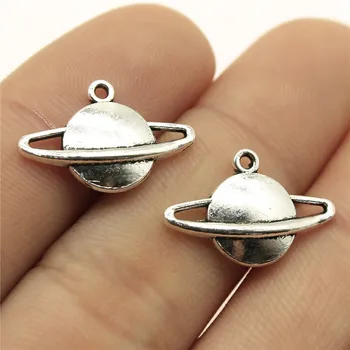 40pcs/lot 0.8x0.5 Inch (20x13mm) Solar System Charms Pendant For Jewelry Making Antique Silver Color Alloy Charms 
40pcs/lot 0.8x0.5 Inch (20x13mm) Solar System Charms Pendant For Jewelry Making Antique Silver Color Alloy Charms