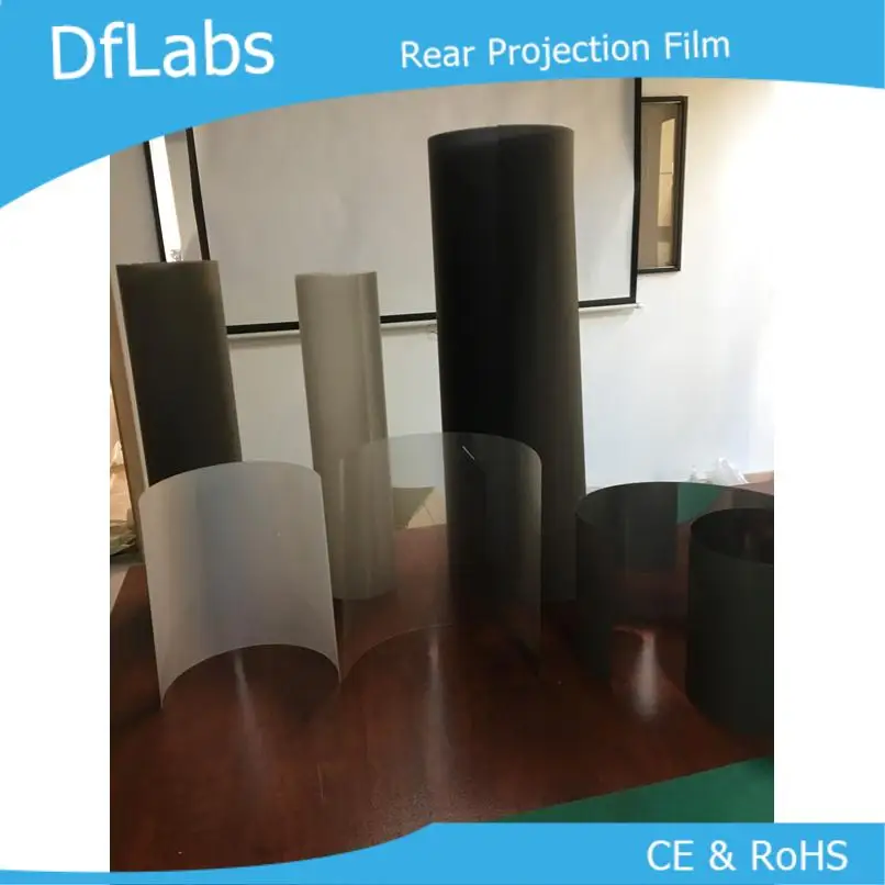DfLabs black/dark gray color rear adhesive projection screen film A4 size sample
DfLabs black/dark gray color rear adhesive projection screen film A4 size sample