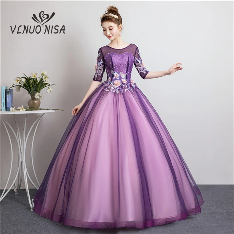 Elegant Ball Gown Pearls Embroidered Flowers Long Evening Dress Party Masquerade Solo Performance Host Dress Robe De Soiree 40
Elegant Ball Gown Pearls Embroidered Flowers Long Evening Dress Party Masquerade Solo Performance Host Dress Robe De Soiree 40