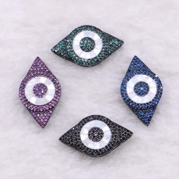 8 Pcs Wholesale Eyes charms tiny Cute Micro pave Zircon jewelry charms Copper jewelry charms Gift for lady 3537
8 Pcs Wholesale Eyes charms tiny Cute Micro pave Zircon jewelry charms Copper jewelry charms Gift for lady 3537