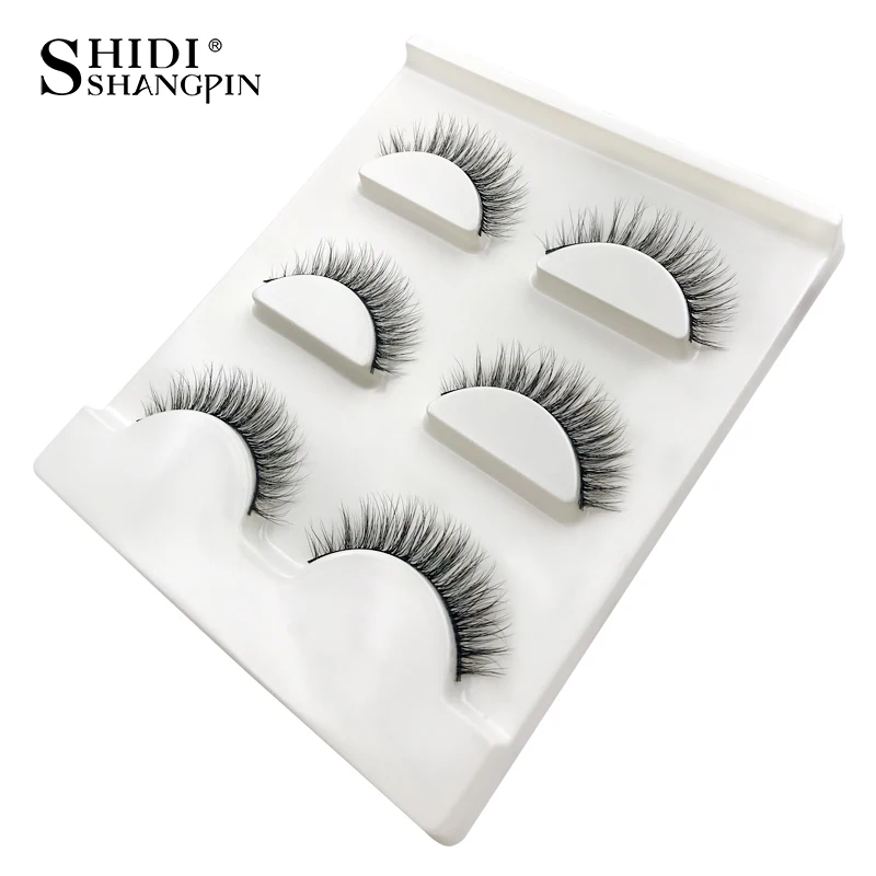 SHIDISHANGPIN 1 box mink eyelashes natural long 3d eyelashes 3d mink lashes hand made makeup eyelash extension lashes X24
SHIDISHANGPIN 1 box mink eyelashes natural long 3d eyelashes 3d mink lashes hand made makeup eyelash extension lashes X24