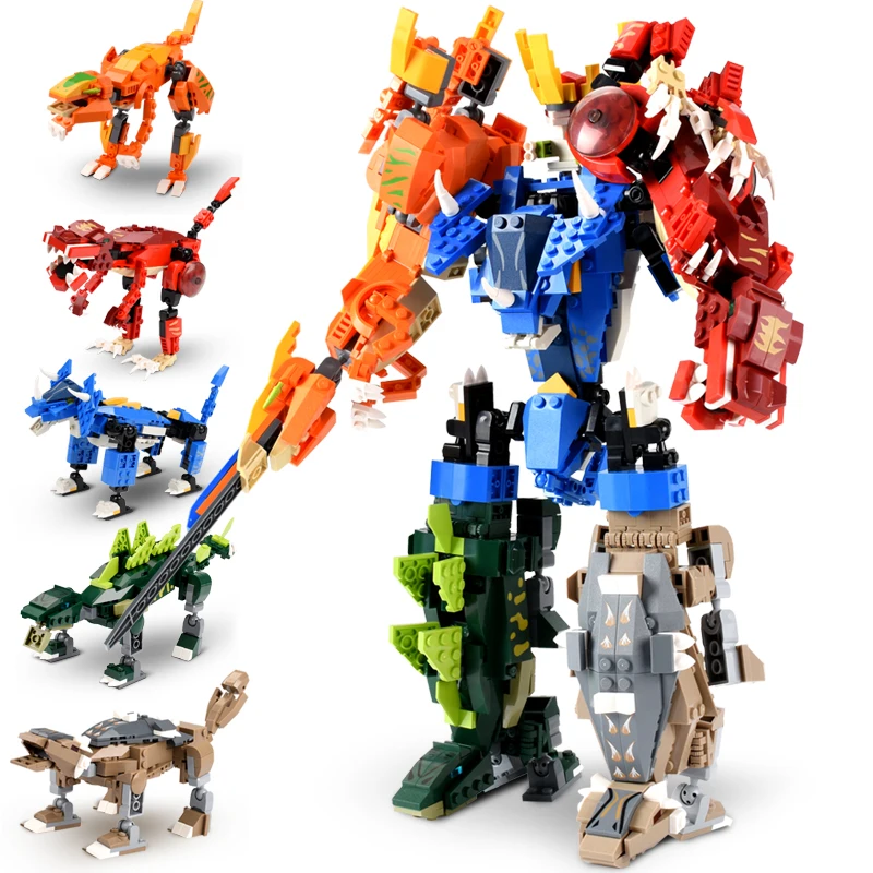 Newest Transformation Series Building Blocks Robot Dinosaur DIY Compatible LegoINGly Building Blocks Action Figures Kid Toys
Newest Transformation Series Building Blocks Robot Dinosaur DIY Compatible LegoINGly Building Blocks Action Figures Kid Toys