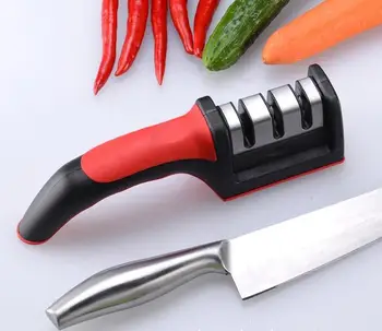 Wholesale 144pcs/lot Knife Sharpener Quick Sharpener Professional 3 Stages Sharpener Knife Grinder Non-Slip Silicone Rubber
Wholesale 144pcs/lot Knife Sharpener Quick Sharpener Professional 3 Stages Sharpener Knife Grinder Non-Slip Silicone Rubber