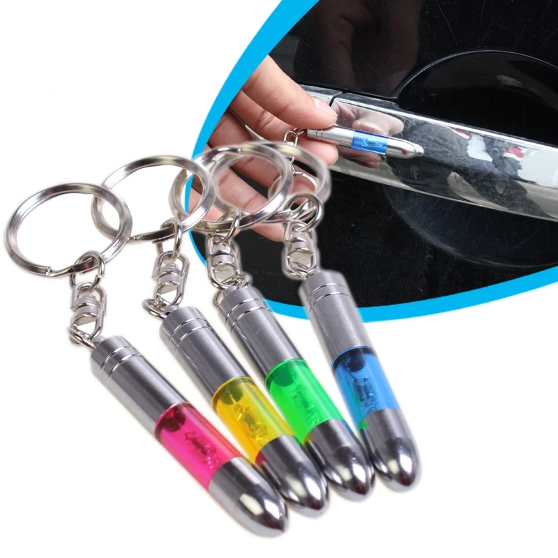1PCs Anti-static Keychain Metal Key Ring Built-in LED Emitter Car Key Chain Pendant Keyring Fashion Car Interior Accessories
1PCs Anti-static Keychain Metal Key Ring Built-in LED Emitter Car Key Chain Pendant Keyring Fashion Car Interior Accessories