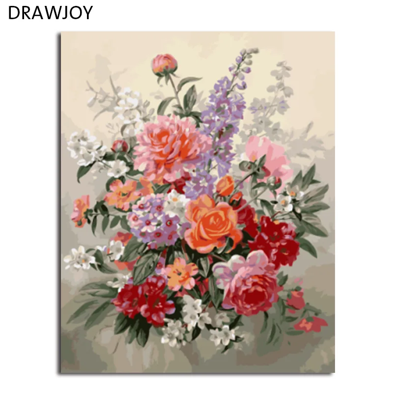 DRAWJOY Framed Oil Paint DIY Painting By Numbers Coloring By Numbers Flowers Painting and Calligraphy Home Decoration
DRAWJOY Framed Oil Paint DIY Painting By Numbers Coloring By Numbers Flowers Painting and Calligraphy Home Decoration