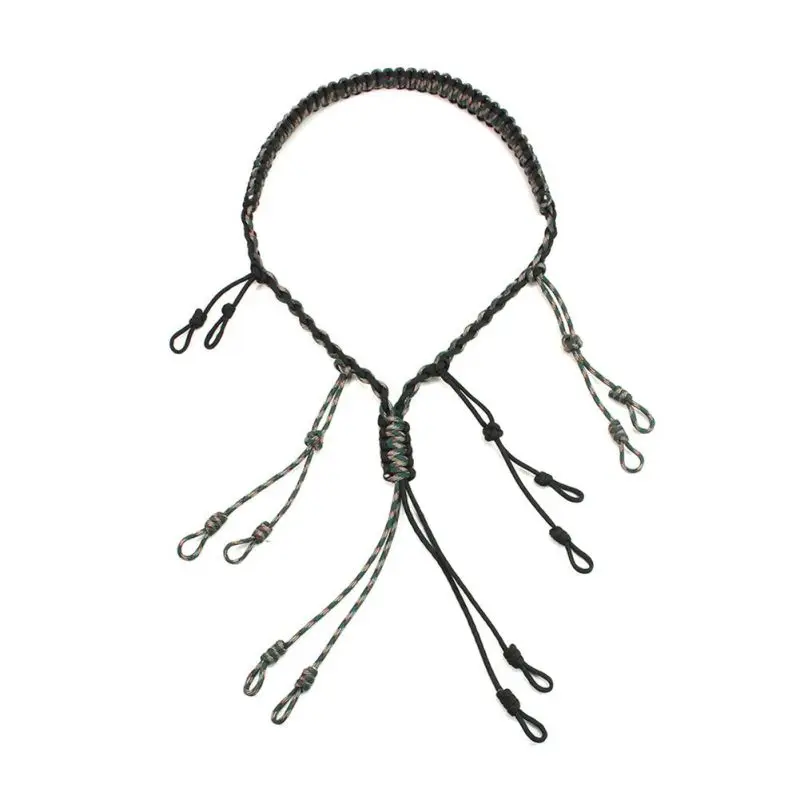 Hunting Strong Hunting Accessories Collar Rope 12 Rope Buckles Wild Bird Reins Weaving Sling Rope Set Abrasionproof Outdoor
Hunting Strong Hunting Accessories Collar Rope 12 Rope Buckles Wild Bird Reins Weaving Sling Rope Set Abrasionproof Outdoor