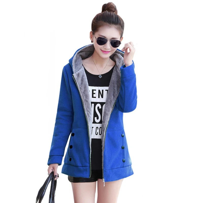 2019 New Winter Thicken Warm Coat Female Women Cotton Liner Hooded Coats Cotton Winter Jacket Womens Outwear Oversized Jackets
2019 New Winter Thicken Warm Coat Female Women Cotton Liner Hooded Coats Cotton Winter Jacket Womens Outwear Oversized Jackets
