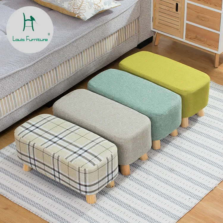 Louis Fashion Stools Ottomans Solid Wood Shoes Changing Stool Creative Fabric Modern Simple Modern Home
Louis Fashion Stools Ottomans Solid Wood Shoes Changing Stool Creative Fabric Modern Simple Modern Home