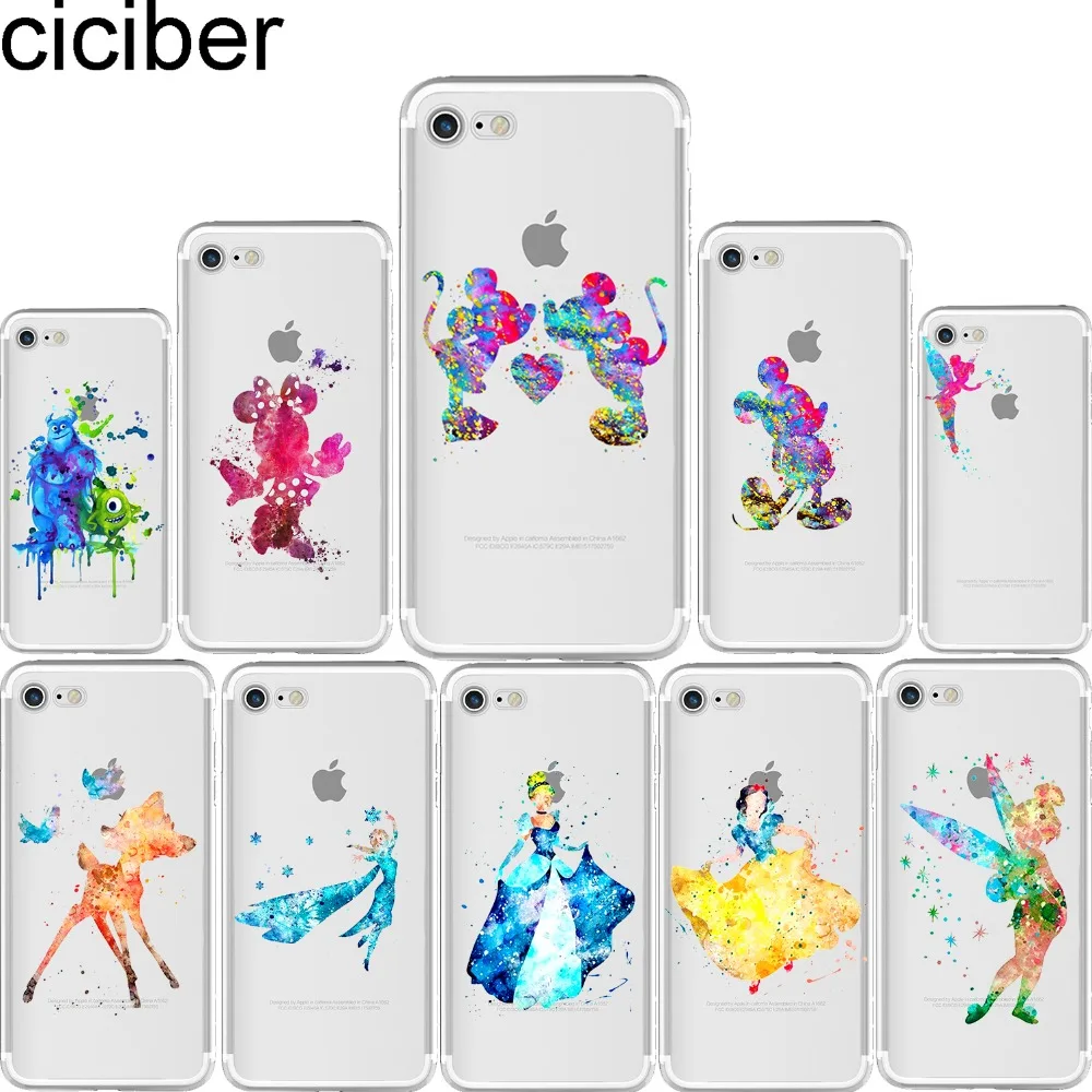 ciciber Cartoon image Animal Mickey Minnie Mouse pattern soft silicon case cover For iPhone 6 6S 7 8 plus 5S SE X Capinha Coque
ciciber Cartoon image Animal Mickey Minnie Mouse pattern soft silicon case cover For iPhone 6 6S 7 8 plus 5S SE X Capinha Coque