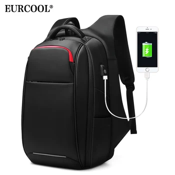 EURCOOL 15.6 inch Laptop Backpack Anti-theft for Teenage Male Mochila Multifunction USB Charging Port Travel Backpacks Men n0011
EURCOOL 15.6 inch Laptop Backpack Anti-theft for Teenage Male Mochila Multifunction USB Charging Port Travel Backpacks Men n0011