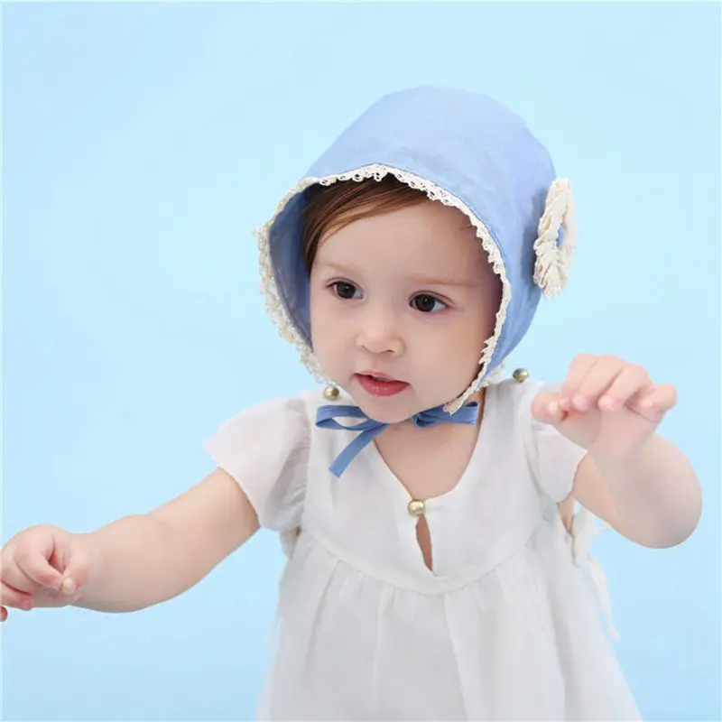 Детская синяя шляпа Bnaturalwell для девочек детская Весенняя Солнцезащитная с