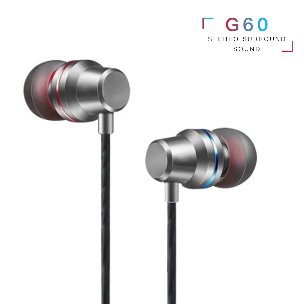 G60 Gold Plated Body Colorful Version Earphone Mini 3.5MM Plug In-Ear With MIC Stereo Bass Wired Headset for Xiaomi Mobile Phone
G60 Gold Plated Body Colorful Version Earphone Mini 3.5MM Plug In-Ear With MIC Stereo Bass Wired Headset for Xiaomi Mobile Phone