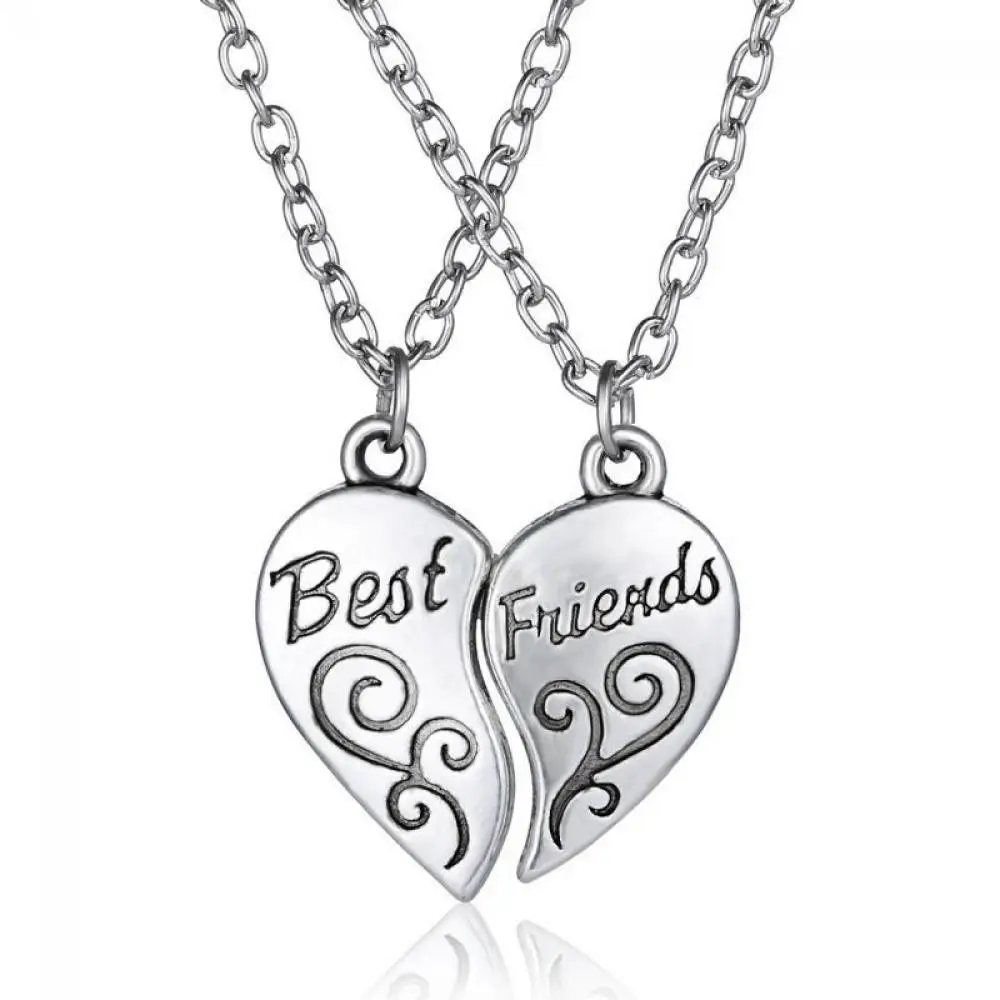 1Set Heart Pendant Necklace Best Friend Letter Necklace For Women Girls Jewelery Best Gift Friend Alphabet Jewelry
1Set Heart Pendant Necklace Best Friend Letter Necklace For Women Girls Jewelery Best Gift Friend Alphabet Jewelry