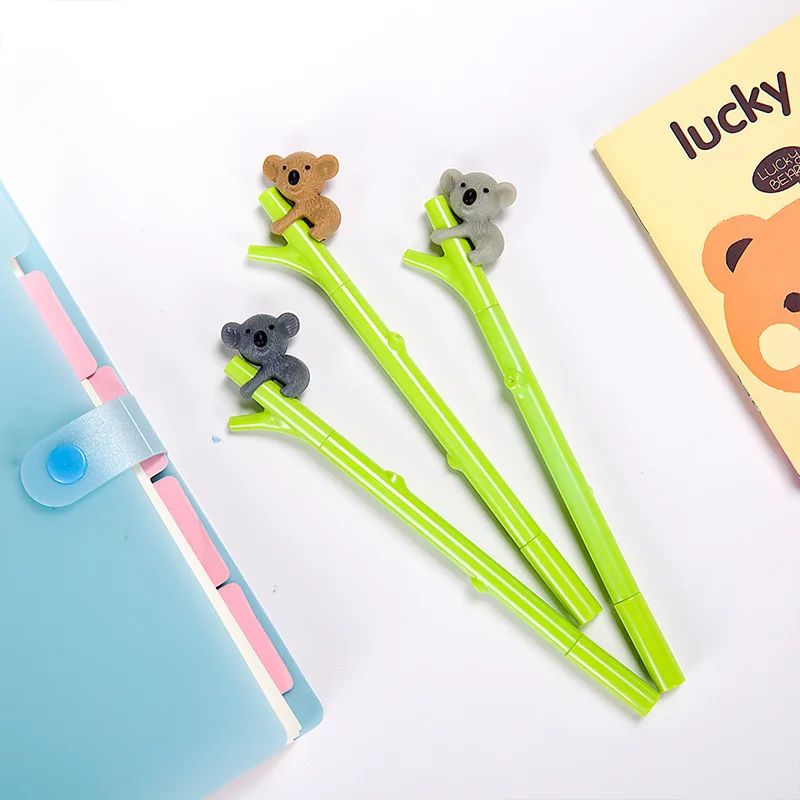 1PC New Creative Cartoon Lovely Koala Plastic Gel Pens For Kids Novelty Gift Korean Stationery Office School Supplies
1PC New Creative Cartoon Lovely Koala Plastic Gel Pens For Kids Novelty Gift Korean Stationery Office School Supplies