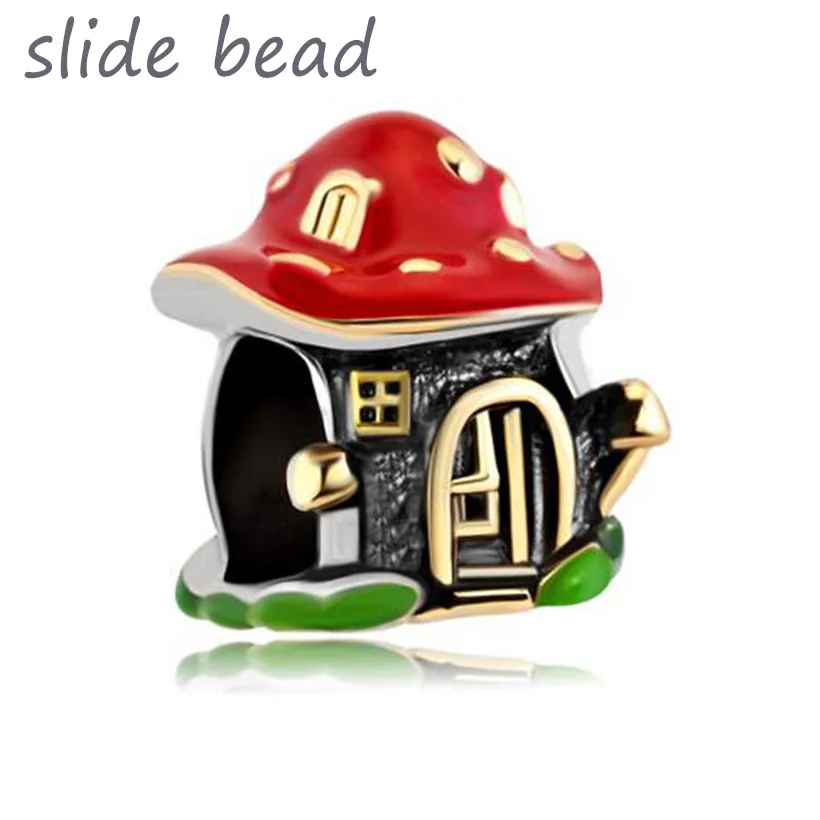 Slide beads Plated charm bracelet beads color elf castle. Suitable for Pandora charm bracelet beads for jewelry making
Slide beads Plated charm bracelet beads color elf castle. Suitable for Pandora charm bracelet beads for jewelry making