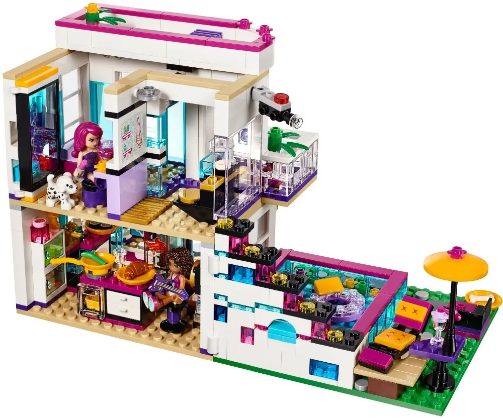 Bela-Friends-Series-Livi-s-Pop-Star-House-Building-Blocks-Compatible-with-Legoe-Friends-Andrea-mini (1)