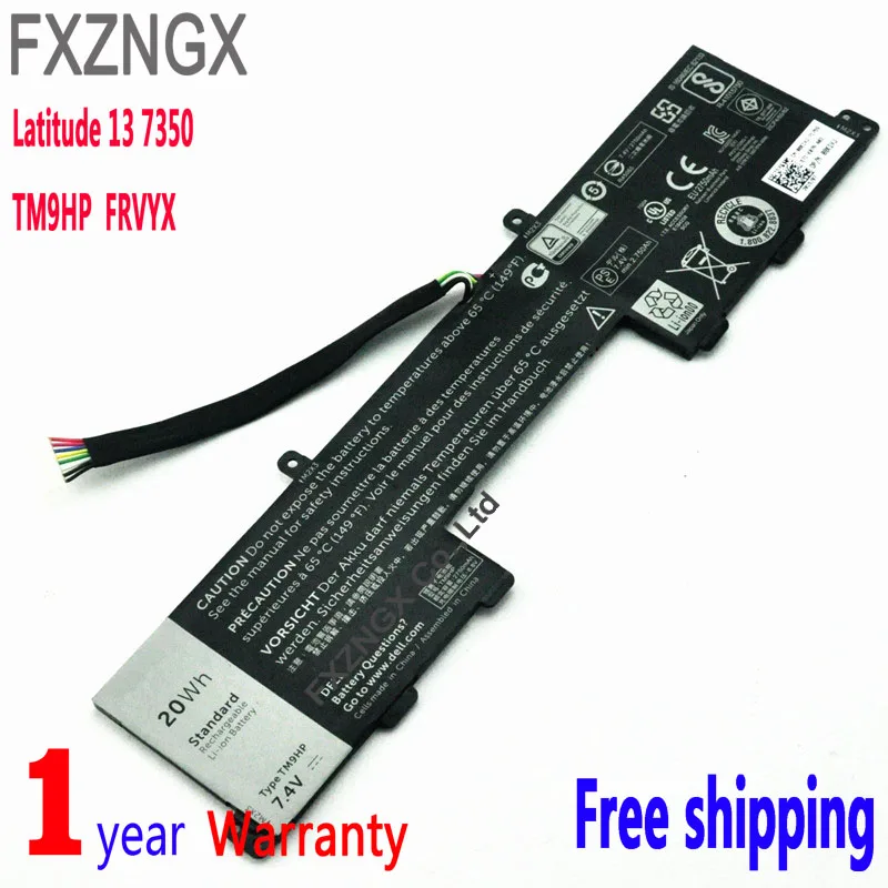 FXZNGX TM9HP FRVYX Laptop Battery Portable computer For DELL Dell Latitude 13 7350 FRVYX 0 FRVYX 2ICP4/55/82 0J84W0 Series
FXZNGX TM9HP FRVYX Laptop Battery Portable computer For DELL Dell Latitude 13 7350 FRVYX 0 FRVYX 2ICP4/55/82 0J84W0 Series