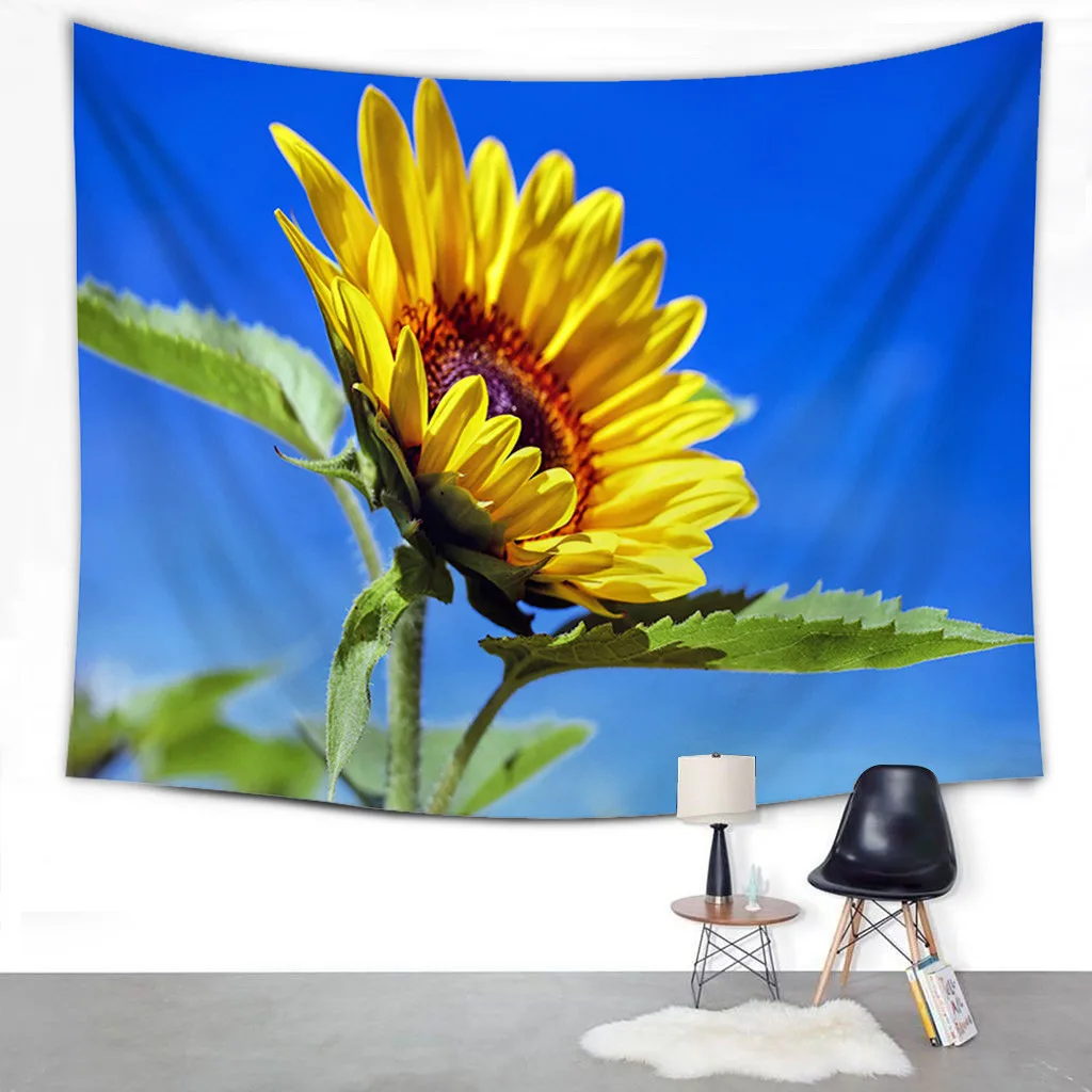 Summer Sunflower Polyester Print Home Tapestry Wall Hanging Wall Decoration home decoration accessories150x130cm #22/5
Summer Sunflower Polyester Print Home Tapestry Wall Hanging Wall Decoration home decoration accessories150x130cm #22/5