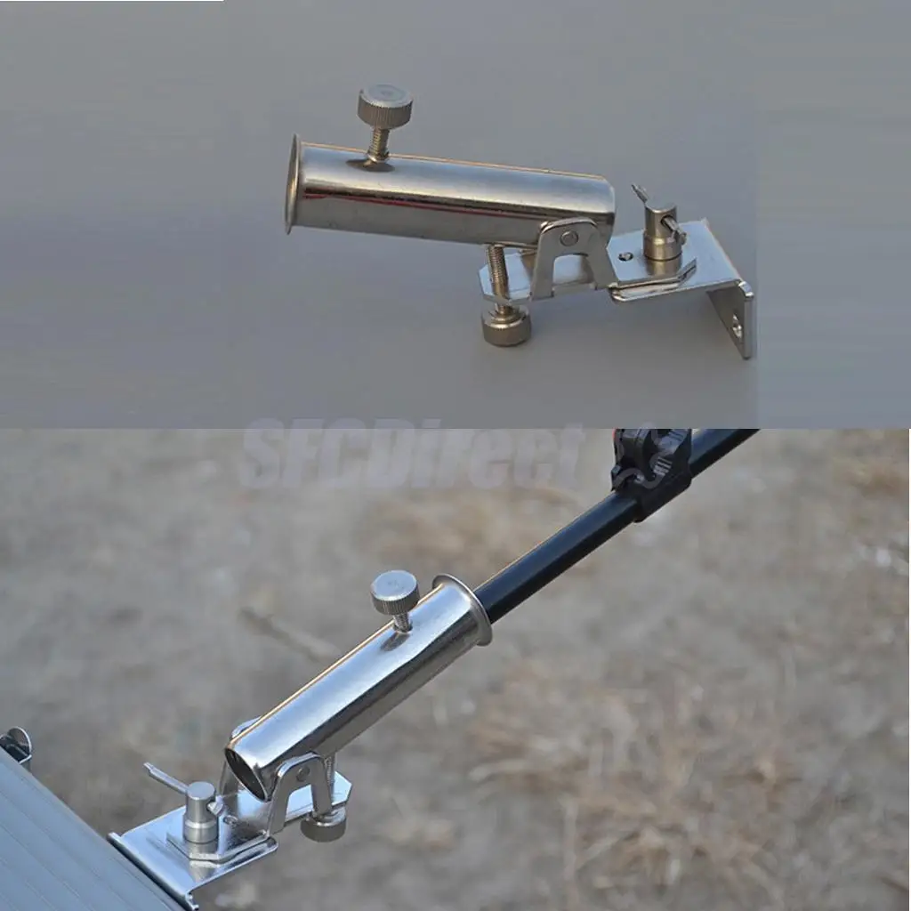 Angle Direction Adjustable Fishing Rod Holder Rotatable Pole Rack Umbrella Stand for Fishing Chair Box
Angle Direction Adjustable Fishing Rod Holder Rotatable Pole Rack Umbrella Stand for Fishing Chair Box